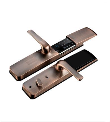 安龙李文锁城开锁公司滑盖指纹锁家用防盗门